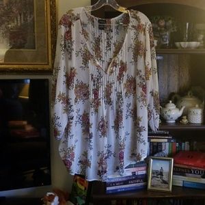 Plus Size Torrid sheer blouse